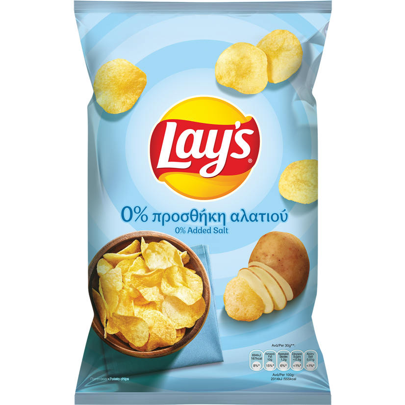 Lay's 0% προσθήκη αλατιού